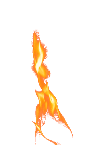 Central flame