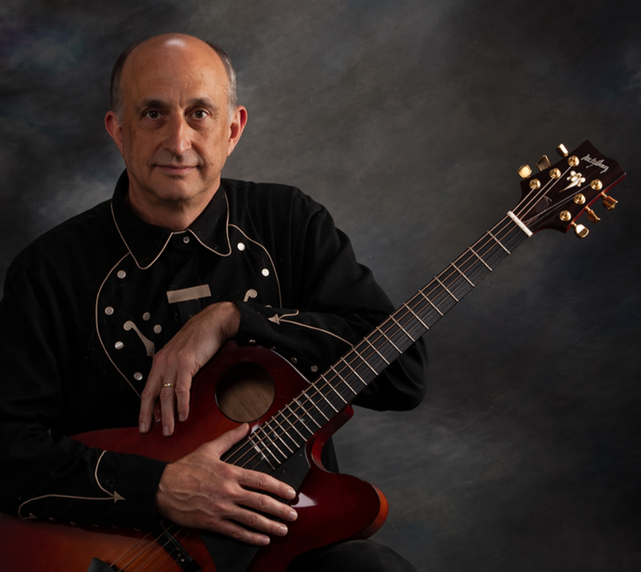 Fred Malouf performing on MIDI guitar.